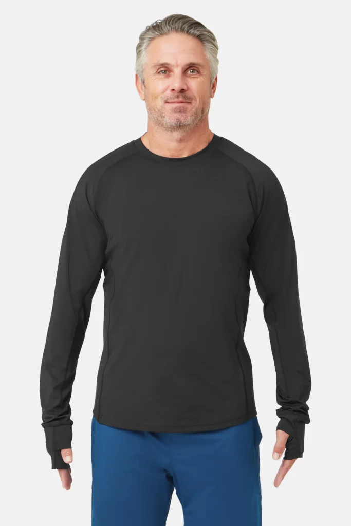 Herren UV Langarmshirt - Front 1