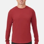 Men’s Long-Sleeve UV Shirt - Red