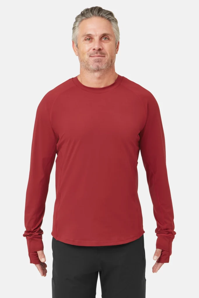 Herren UV Langarmshirt - Front 1