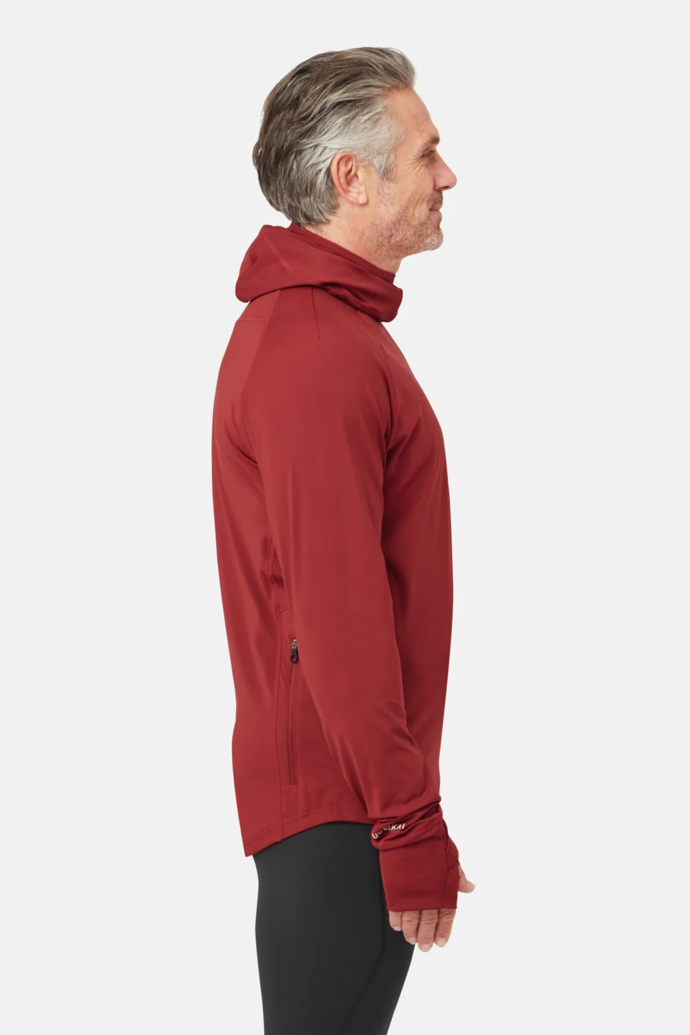 Herren UV Kapuzen Langarmshirt - Side