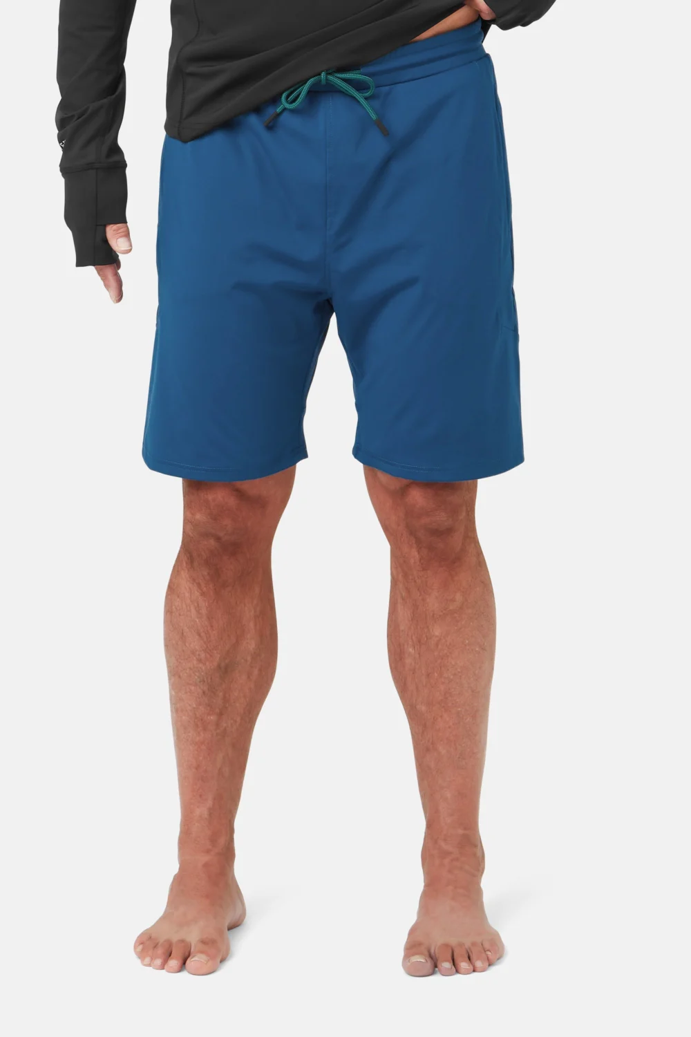 Mens_SHORTS_BLUE-OPAL_Front-2-1 Herren UV Badeshorts - Front 2