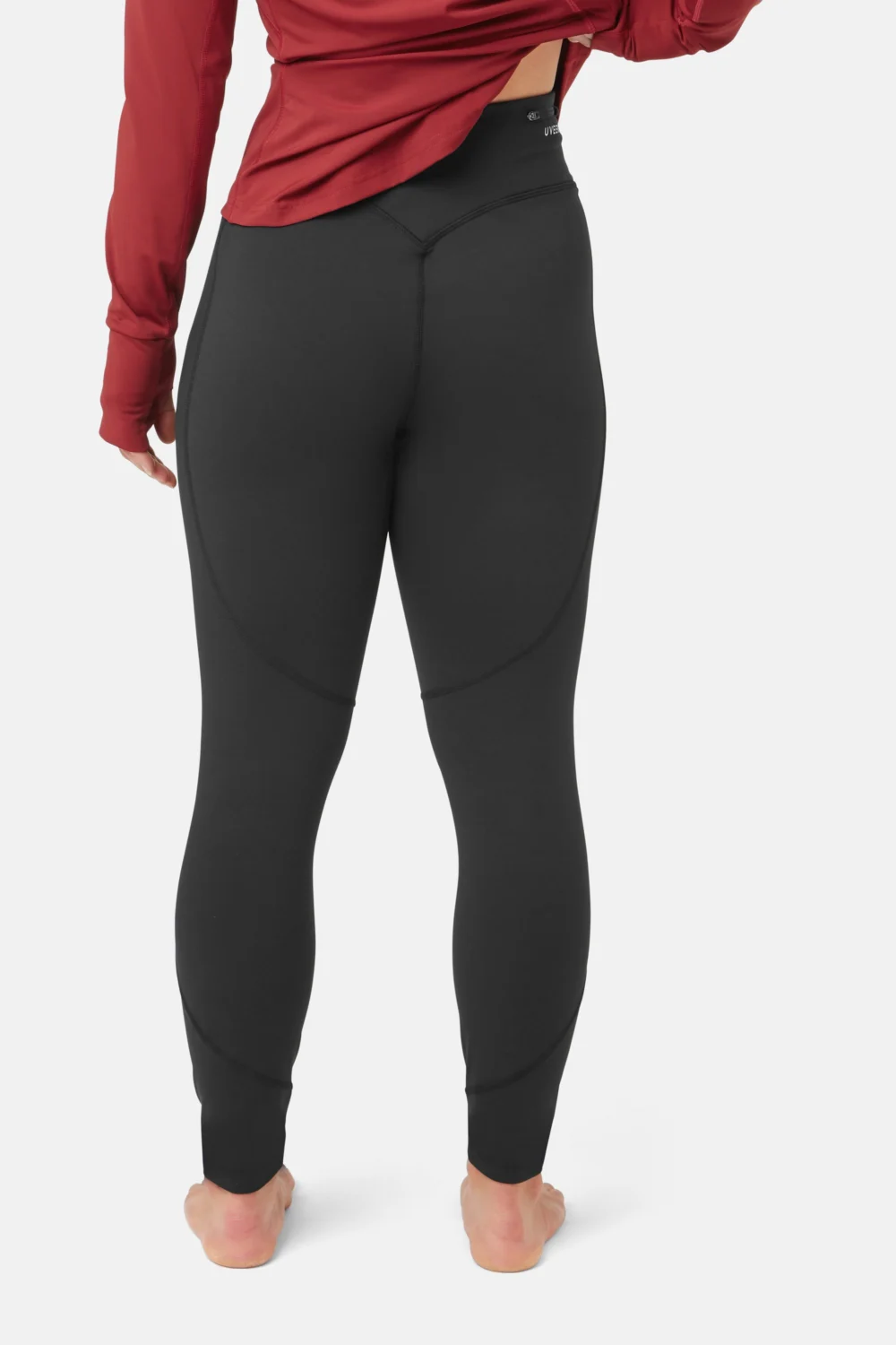 Womens_LEGGINGS_BLACK-BEAUTY_Back Damen UV Leggings - Back