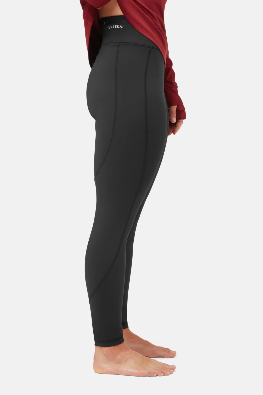 Womens_LEGGINGS_BLACK-BEAUTY_Side Damen UV Leggings - Side