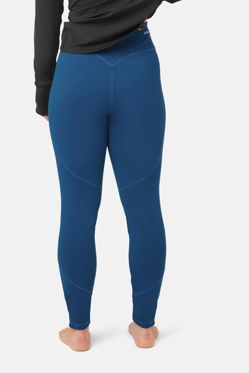 Womens_LEGGINGS_BLUE-OPAL_Back Damen UV Leggings - Back