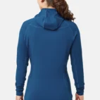 Damen UV Kapuzen Langarmshirt - Back