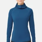 Damen UV Kapuzen Langarmshirt - Front 1