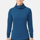 Damen UV Kapuzen Langarmshirt - Front 2