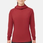 Damen UV Kapuzen Langarmshirt - Front 2