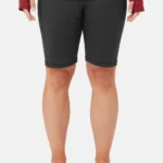 Women's UV Swim Shorts - Knee Length - Black